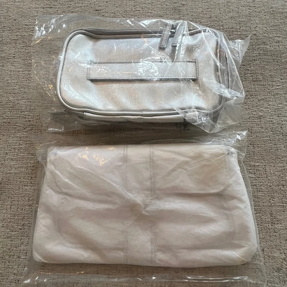 Vintage Avon Cosmetic Bags Lot 10pc New‎ in Packaging Floral Metallic Organizer